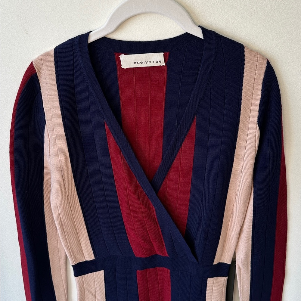 Adelyn Rae Winston Colorblock Dress NWT - Picture 3 of 5